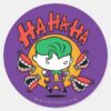 Chibi_Joker_With_Toy_Teeth_Classic_Round_Sticker_1 Chibi Joker With Toy Teeth Classic Round Sticker
