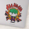 Chibi Joker With Toy Teeth Sticker
