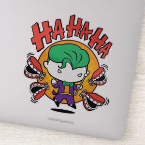 Chibi Joker With Toy Teeth Sticker