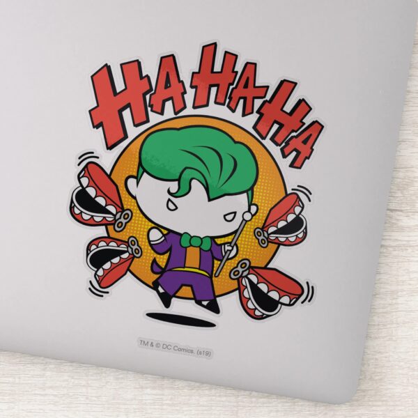 Chibi Joker With Toy Teeth Sticker
