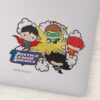 Chibi_Justice_League_of_America_Explosion_Sticker_1 Chibi Justice League Of America Explosion Sticker