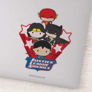 Chibi_Justice_League_of_America_Stars_Sticker_1 Chibi Justice League Of America Stars Sticker
