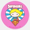 Chibi_Supergirl_Starburst_Heart_and_Logo_Classic_Round_Sticker_1 Chibi Supergirl Starburst Heart And Logo Classic Round Sticker