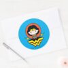 Chibi_Wonder_Woman_With_Polka_Dots_and_Logo_Classic_Round_Sticker_3 Chibi Wonder Woman With Polka Dots And Logo Classic Round Sticker