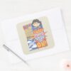 Chibi Wonder Woman I Have My Sassy Pants On Square Sticker