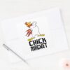 Chick_Magnet_Square_Sticker_3 Chick Magnet Square Sticker