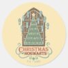 Christmas_at_HOGWARTS™_Cookie_Graphic_Classic_Round_Sticker_1 Christmas At HOGWARTS™ Cookie Graphic Classic Round Sticker