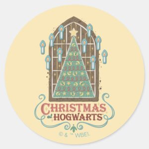 Christmas_at_HOGWARTS™_Cookie_Graphic_Classic_Round_Sticker_1 Christmas At HOGWARTS™ Cookie Graphic Classic Round Sticker