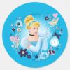 Cinderella Gracious As A True Princess Classic Round Sticker
