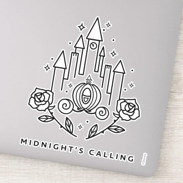 Cinderella_Carriage_Outline__Midnight's_Calling__Sticker_1 Cinderella Carriage Outline Midnights Calling Sticker