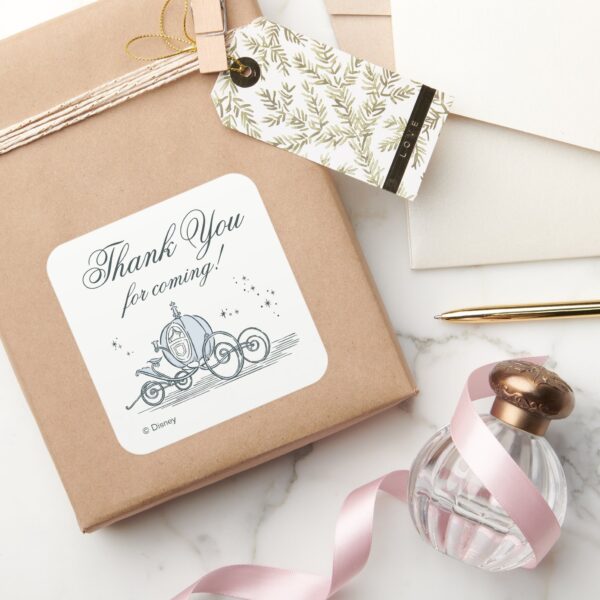 Cinderella_Castle___Fairy_Tale_Birthday_Square_Sticker_6 Cinderella Castle Fairy Tale Birthday Square Sticker