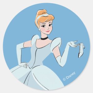 Cinderella Magical Moment Classic Round Sticker