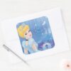 Cinderella_Princess_Square_Sticker_3 Cinderella Princess Square Sticker