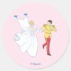 Cinderella_Wedding_Classic_Round_Sticker_1 Cinderella Wedding Classic Round Sticker