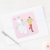 Cinderella_Wedding_Square_Sticker_3 Cinderella Wedding Square Sticker