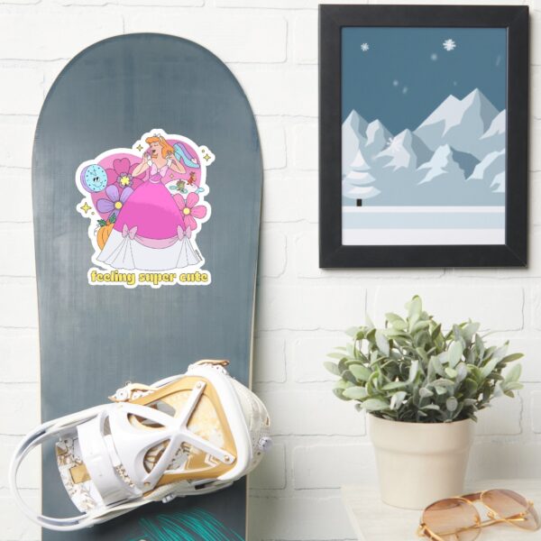 Cinderella__Feeling_Super_Cute__Badge_Sticker_7 Cinderella Feeling Super Cute Badge Sticker