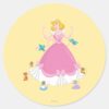 Cinderella_&_Friends_Classic_Round_Sticker_1 Cinderella Friends Classic Round Sticker