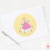 Cinderella_&_Friends_Classic_Round_Sticker_3 Cinderella Friends Classic Round Sticker