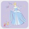 Cinderella___Bibbidi,_Bobbidi,_Boo_Square_Sticker_1 Cinderella Bibbidi Bobbidi Boo Square Sticker