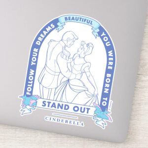 Cinderella Follow Your Dreams Sticker