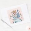 Cinderella_and_Castle_Stylized_Badge_Square_Sticker_3 Cinderella And Castle Stylized Badge Square Sticker