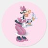 Clarabelle_Cow_Classic_Round_Sticker_1 Clarabelle Cow Classic Round Sticker