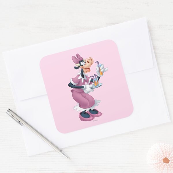 Clarabelle_Cow_Square_Sticker_3 Clarabelle Cow Square Sticker