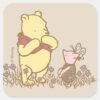 ClassicWinnie_the_Pooh___Pooh_and_Piglet_in_Field_Square_Sticker_1 ClassicWinnie The Pooh Pooh And Piglet In Field Square Sticker
