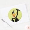 Classic_DAFFY_DUCK™_Classic_Round_Sticker_3 Classic DAFFY DUCK™ Classic Round Sticker