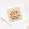 Classic_Disney_Friends_Together_Square_Sticker_3 Classic Disney Friends Together Square Sticker