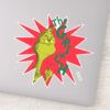 Classic_Grinch___Red_Starburst_Sticker_1 Classic Grinch Red Starburst Sticker