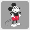 Classic_Mickey_Mouse___A_True_Original_Square_Sticker_1 Classic Mickey Mouse A True Original Square Sticker