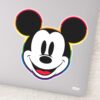 Classic_Mickey_Rainbow_Head_Sticker_1 Classic Mickey Rainbow Head Sticker