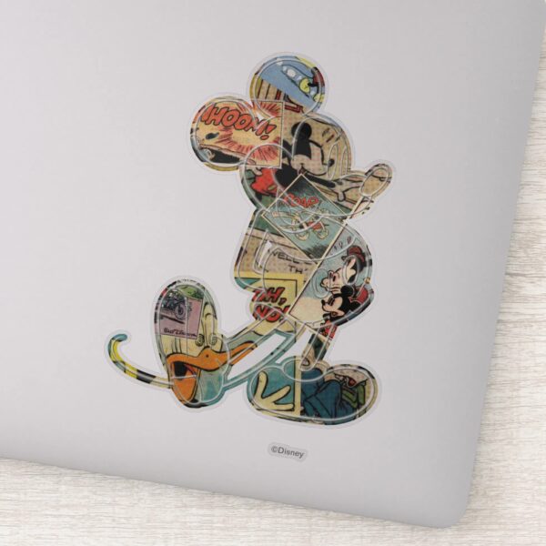 Classic_Mickey___Comic_Silhouette_Sticker_1 Classic Mickey Comic Silhouette Sticker