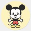 Classic_Mickey___Cuties_Classic_Round_Sticker_1 Classic Mickey Cuties Classic Round Sticker