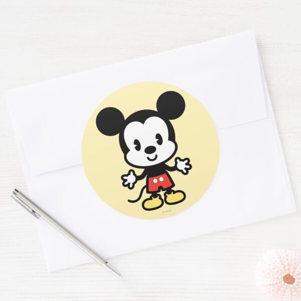 Classic_Mickey___Cuties_Classic_Round_Sticker_3 Classic Mickey Cuties Classic Round Sticker