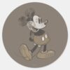 Classic_Mickey___Distressed_Classic_Round_Sticker_1 Classic Mickey Distressed Classic Round Sticker