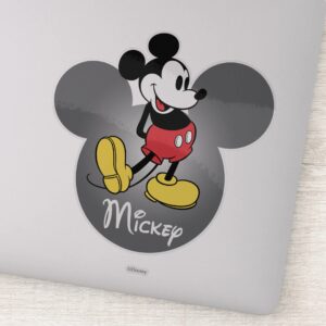 Classic_Mickey___Head_Icon_Sticker_1 Classic Mickey Head Icon Sticker