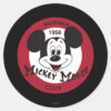 Classic Mickey Mickey Mouse Club Classic Round Sticker