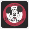 Classic Mickey Mickey Mouse Club Square Sticker