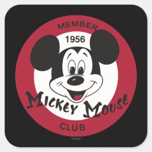 Classic_Mickey___Mickey_Mouse_Club_Square_Sticker_1 Classic Mickey Mickey Mouse Club Square Sticker