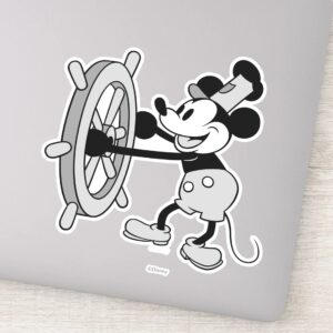 Classic Mickey Steamboat Willie 2 Sticker