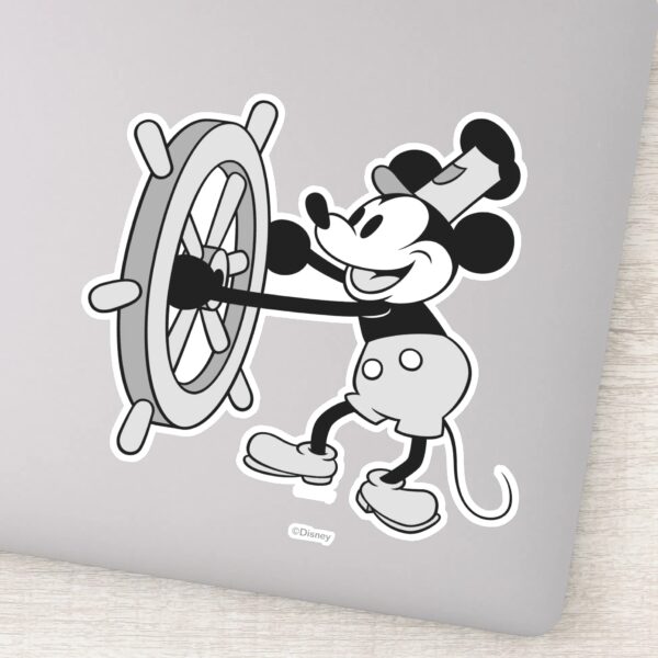 Classic_Mickey___Steamboat_Willie_2_Sticker_1 Classic Mickey Steamboat Willie 2 Sticker