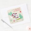 Classic_Mickey_and_Minnie___Snow_Sledding_Square_Sticker_3 Classic Mickey And Minnie Snow Sledding Square Sticker