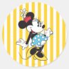 Classic_Minnie_Mouse_3_Classic_Round_Sticker_1 Classic Minnie Mouse 3 Classic Round Sticker