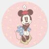 Classic Minnie Mouse Classic Round Sticker