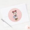 Classic Minnie Mouse Classic Round Sticker