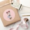 Classic Minnie Mouse Classic Round Sticker