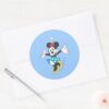 Classic_Minnie___Excited_Classic_Round_Sticker_3 Classic Minnie Excited Classic Round Sticker