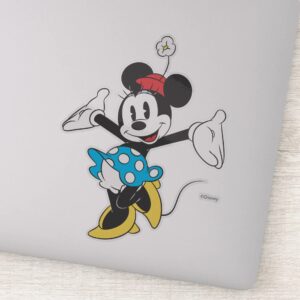 Classic Minnie Excited Sticker